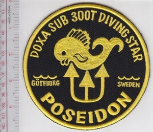 SCUBA Sweden Poseidon Doxa Sub 300t Divingstar Watch Goteborg NO TARIFF - Picture 1 of 1