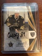 2021-22 Sereal KHL Autograph #ADM-A09 Dmitry Sayustov 1/15 Admiral Vladivostok