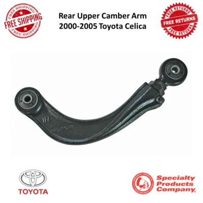 SPC Performance Rear Upper Black Camber Arm Fits 2000-2005 Toyota Celica #67440 - Image 1 of 4