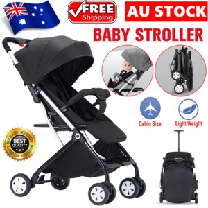 Travel Baby Pram Stroller Kids Trolley Outdoor Carrier Pushchair Toddler Jogger - Picture 1 of 12