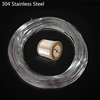 A2 Stainless Steel Wire 0.1mm-3mm Single Soft/Hard Steel Wire Rustproof Durable - Image 1 of 4