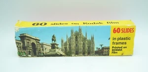 Milano Italia 60 diapositivas en marcos de plástico impresos en película Kodak - Imagen 1 de 9