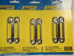 CUBIERTA DE BARCO ENCHUFES SEACHOICE 78011 6PAC TRES PARES PARA LISTONES DE ARCO TAPA DE ALMACENAMIENTO - Imagen 1 de 1
