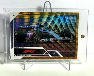 2023 Topps Chrom F1 Saphir Pierre Gasly Gold Refraktor Parallel Ltd bis 50 - Bild 1 von 2