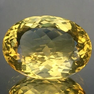 14.595CTS RESPLENDENT TOP LUSTER YELLOW NATURAL CITRINE OVAL GEMSTONES SEE VIDEO - Picture 1 of 3