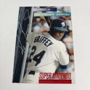 Ken Griffey Jr. 1994 Super Nintendo Promo Card #SNS-JR-USA - Bild 1 von 15