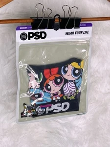 PSD x Powerpuff Girls Squad Sports Bra XS Buttercup Blossom Bubbles New NWT - Picture 1 of 2