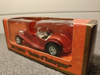 Matchbox Models of Yesteryear Y-3 1934 Riley MPH Metallic Red Sports Car - Image 1 of 4