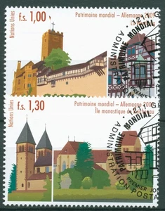 UNO Genf 2009 UNESCO Welterbe Deutschland 644/45 gestempelt - Picture 1 of 1