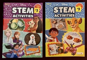Bendon Disney STEM Activities Ages 6+ Hands On Lab Projects Science Books New x2 - Imagen 1 de 14
