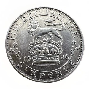 Great Britain 6 Pence 1926 2.79gr KM#815.1 Gh225 - Picture 1 of 2