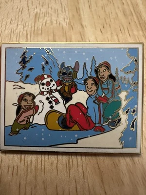 Disney 2003 Lilo and Stitch Snow Day Pin 25774 - Image 1 of 3