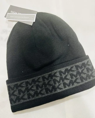 Nuevo logotipo Michael Kors MK y forro polar para gorro extra cálido, venta al por menor $58 Foto 1 de 4