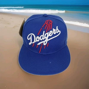 los angeles dodgers fitted hat 7 1/8 American Needle Cooperstown Collection Blue - Picture 1 of 19