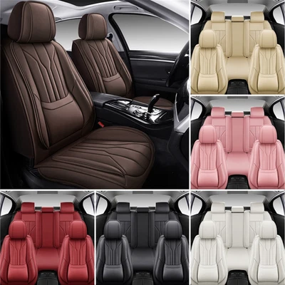 For Mercedes Benz ML350 ML500 320 5Seat Full Coverage PU Leather Car Seat Covers - Image 1 of 4