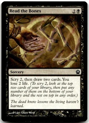 MTG Read the Bones C Theros 101 LP - Image 1 of 2