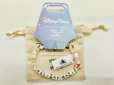 Pulsera Amistad Mágica Vacaciones Proyecto Pequeñas Palabras Parques Disney LWP 2025 M/L Foto 1 de 4