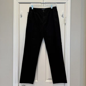 Polo Ralph Lauren Chino Pants Boy’s Sz 18 Black Cotton Preppy Classic FLAW - Picture 1 of 11