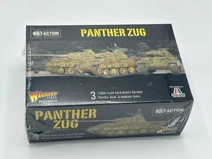 Bolt Action Panther Zug German Warlord Games 3 Medium Tanks 1:56 - Picture 1 of 2