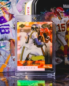 Holograma Cris Carter 1999 Collector's Edge Fury #24 - Imagen 1 de 2