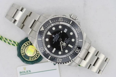 Rolex Sea-Dweller DeepSea 116660 esfera negra y bisel Oyster Band caja y papel 2018 Foto 1 de 4
