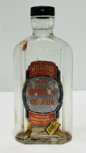 Vintage Pfeil Destillerien Aprikose Likör Flasche leer halbes Pint Sammlerstück - Bild 1 von 8