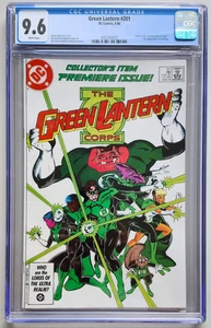 Green Lantern Corps #201 - KEY - Premierenausgabe! - 1. App. of Kilowog - CGC 9.6 - Bild 1 von 1