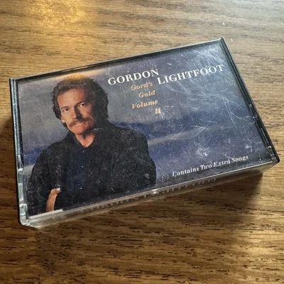 Gordon Lightfoot "Gord's Gold Volume II" (Cassette Tape, 1988) + Extra Songs! - Image 1 of 4