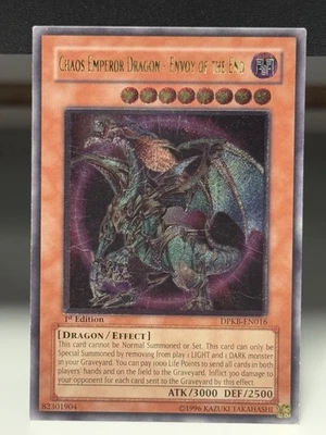 Chaos Emperor Dragon - Envoy of the End (UTR) DPKB-EN016 Ultimate 1ª Edición #1 Foto 1 de 4