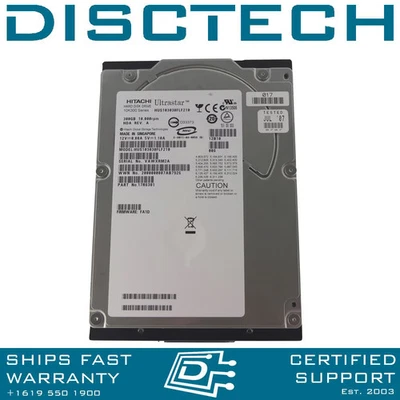 IBM / Hitachi Fibre / Fiber Channel Hard Drive 17R6381 - Image 1 of 3