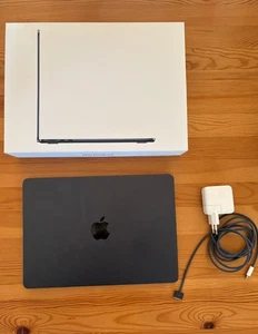 OVP Apple MacBook Air 13 Zoll M3 2024 Mitternacht 256GB 8GB - Bild 1 von 3