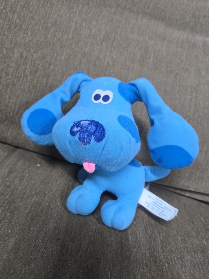 Peluche Fisher Price Happy Ears Blue's Clues 6" 2000 Viacom Nick Jr. Foto 1 de 1