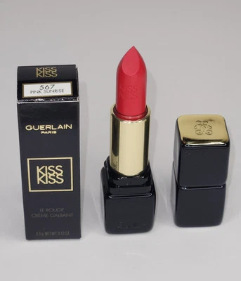 Guerlain Kiss Kiss 567 PINK SUNRISE color de labios nuevo en caja Foto 1 de 4