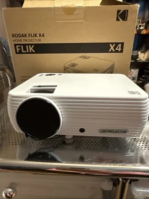 Kodak FLIK X4 Portable Home Projector, 480p Full 1080p HD Support Up to 150” NEW - Image 1 of 4