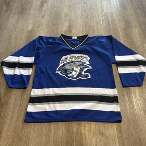 Rare Vintage 90’s Athletic Knit Nashville Ice Flyers CHL Hockey Jersey Large L - Picture 1 of 11