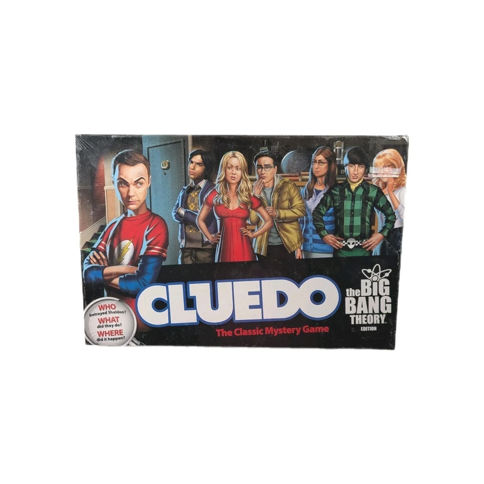 Cluedo The Big Bang Theory Edition Brand New and Sealed Novelty Family Game - Image 1 of 4
