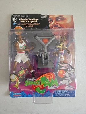 Figura de acción Space Jam Charles Barkley & Wile E. Coyote 1996 sellada  Foto 1 de 4