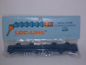 Loc-Line 1/4" Hose Modular Manifold Brackets 21195 NEW!!! - Picture 1 of 1