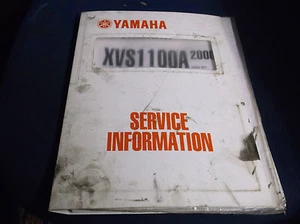 YAMAHA XVS 1100A SCHECKHEFT. BESCHREIBUNG LESEN - Bild 1 von 3