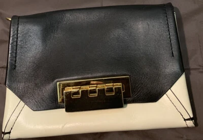 ZAC Posen迷你Eartha黑色皮革斜挎包无肩带 — 第 1/4 张图片