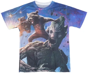 Camiseta MARVEL Comics Guardianes de la GALAXIA Mediana M Sublimación NUEVA - Imagen 1 de 2