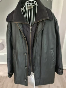 Cinque schwarzer Herrenkurzmantel,-jacke, Gr. S - Bild 1 von 14