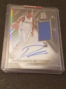 2017-18 Dennis Smith Jr. RC ON CARD AUTO SILVER PRIZM /299 Spectra Panini RPA - Picture 1 of 16