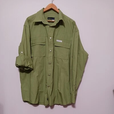 Rocawear Mens Long Sleeve Shirt / Short sleeve detailing on pockets Xl 💯 Cotton - Image 1 of 4