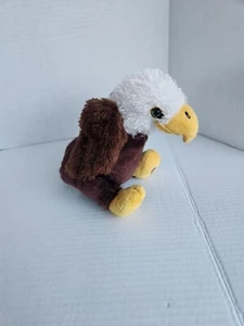 Webkinz American Bald Eagle HM214 Plush Stuffed Animal RETIRED Fuzzy - Picture 1 of 7