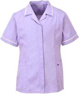 Portwest Healthcare Ladies Tunic Hospital Care Home Nurse Salon Work Wear Top M - Picture 1 of 2