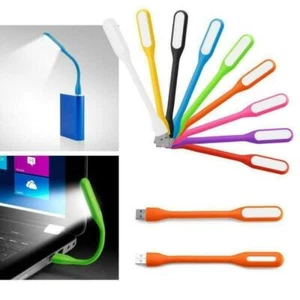 5 x Mini Lámpara Flexible USB Luz LED Computadora Lectura Notebook Laptop Lectura - Imagen 1 de 2