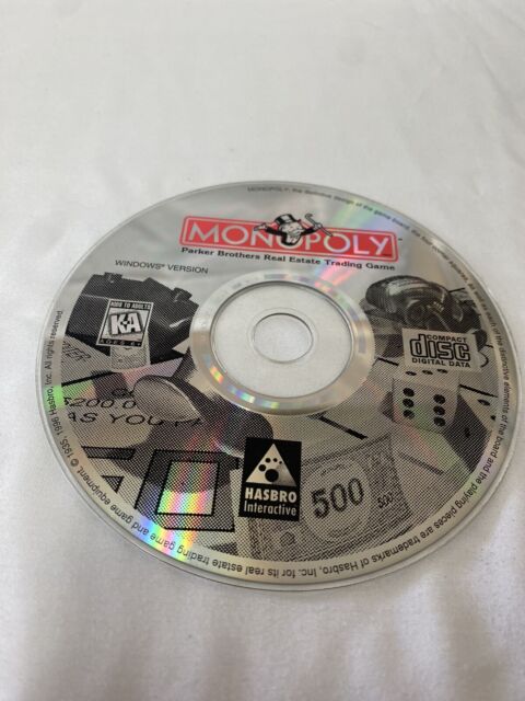 MONOPOLY PC 1999 HASBRO +1Clk Windows 11 10 8 7 Vista XP Install