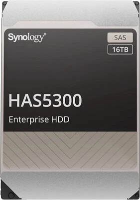 Synology HAS5300-16T disco rigido interno 3.5" 16 TB Interfaccia SAS - Immagine 1 di 2