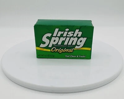 Lot of 3 IRISH SPRING Bar Soap Original Package 4.5 OZ Brand New - Image 1 of 3